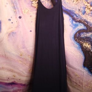 Navy Blue Maxi Dress